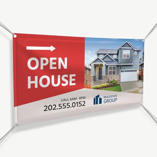Open House custom banner